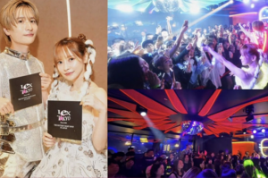 ヘラヘラ三銃士DJまりなも熱烈DJ！あの韓流俳優も来店。六本木「New Lex Tokyo」華やかグランド